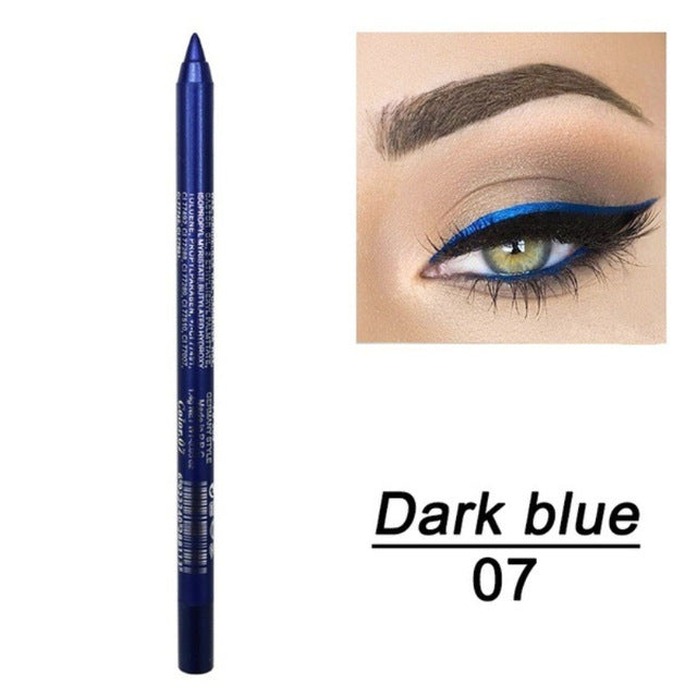 Woah!!! 14 Colors Long-lasting Eye Liner Aura Restored