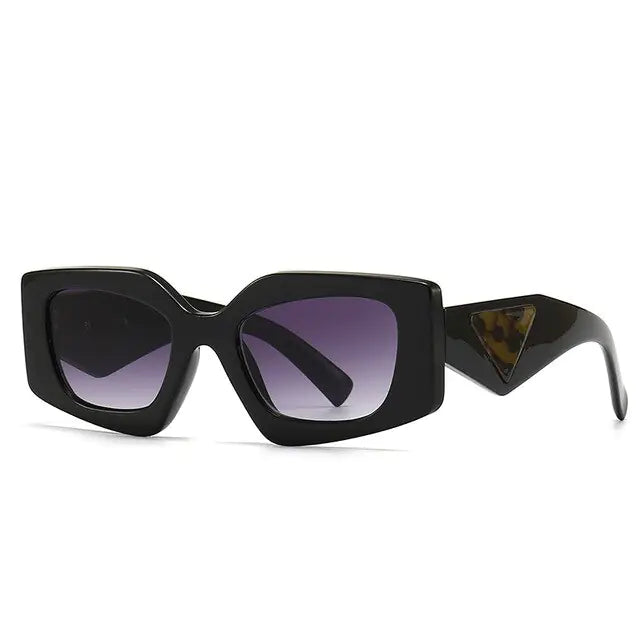 Woah!!! Retro Rectangular Cat Eye Sunglasses Aura Restored