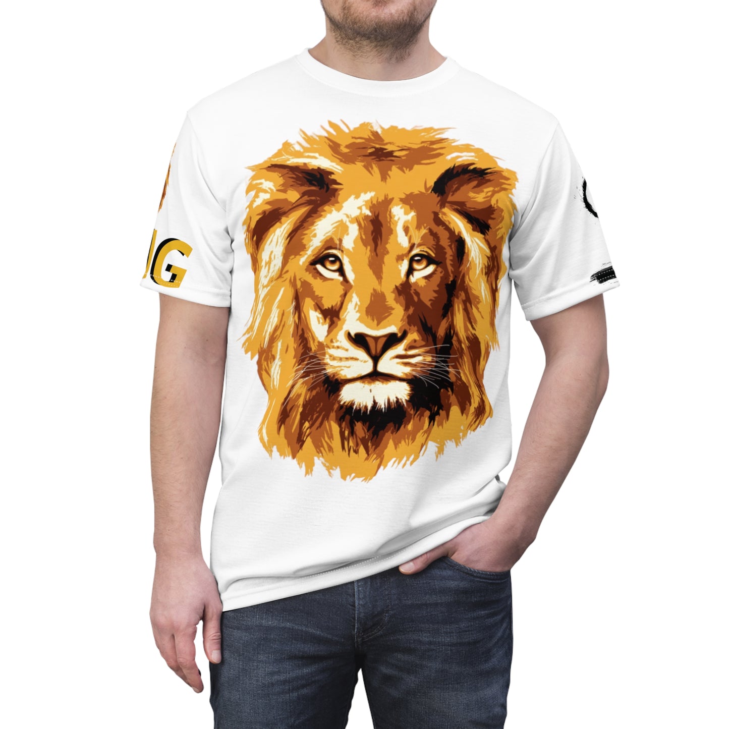 RG40 Collection LEO SEASON Unisex Cut & Sew Tee (AOP) Printify