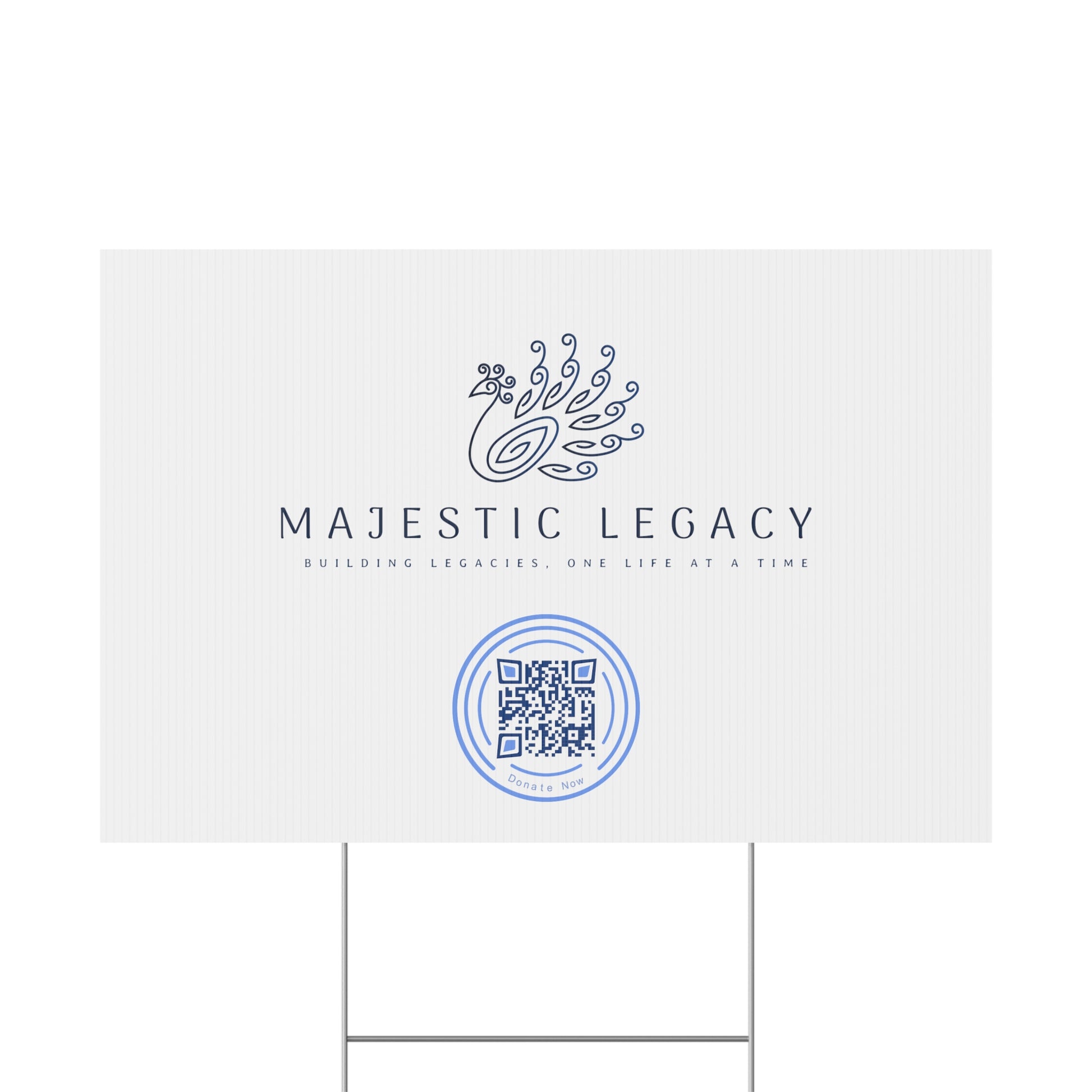 Majestic Legacy Plastic Yard Sign Printify