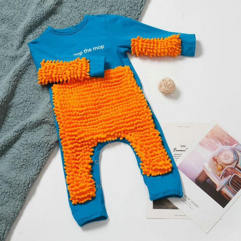 For the Kids Baby Mop Romper Aura Restored