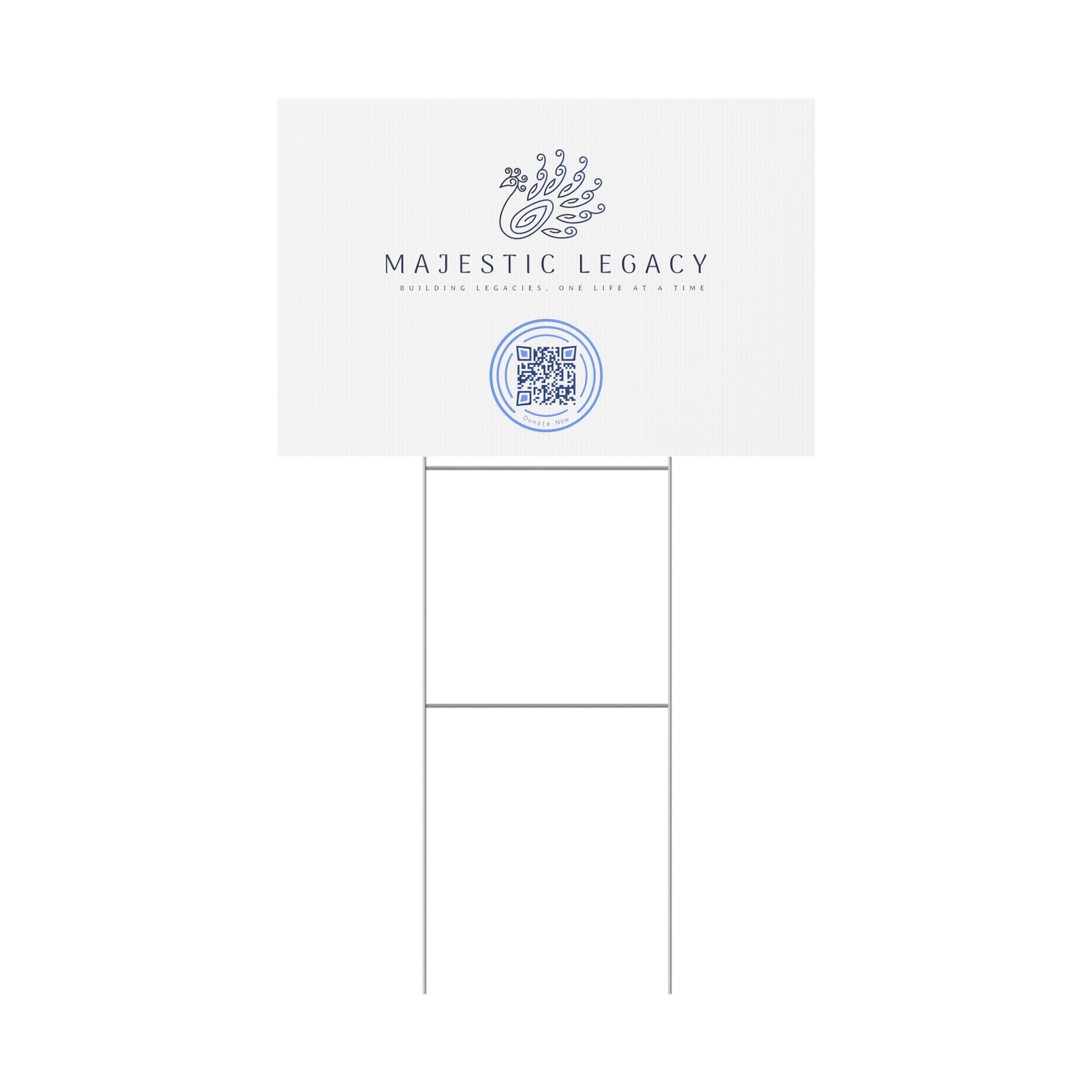 Majestic Legacy Plastic Yard Sign Printify