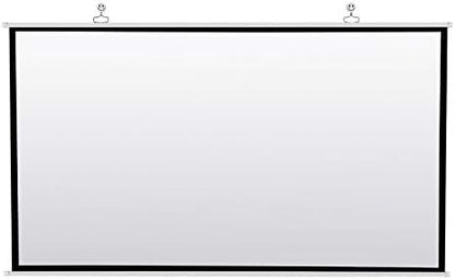 Portable Projector Screen Theater Outdoor HD White Foldable Anti- (60Inch)