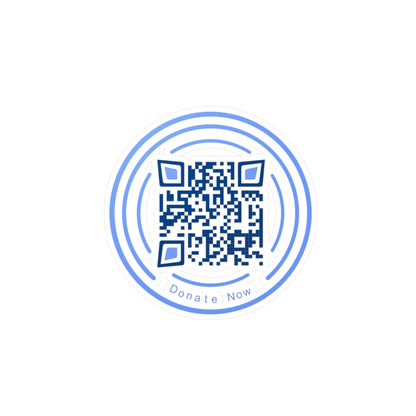 Majestic Legacy QR Kiss-Cut Vinyl Decals Printify