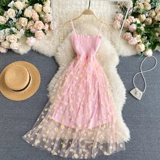 9DF light weight Floral Dress Aura Restored