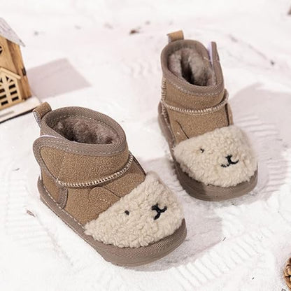 IWIHMIV Girl Toddler Winter Snow Boots