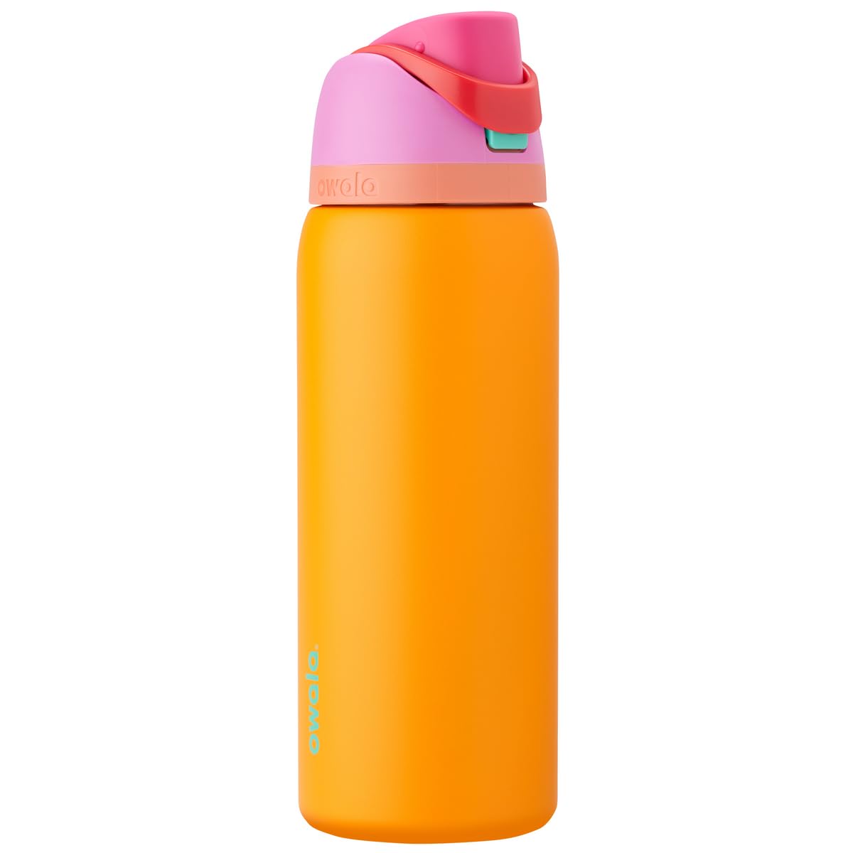 Push It Collection Owala FreeSip Insulated Stainless Steel Water Bottle with Straw for Sports and Travel, BPA-Free, 24-oz, Boneyard Aura Restored