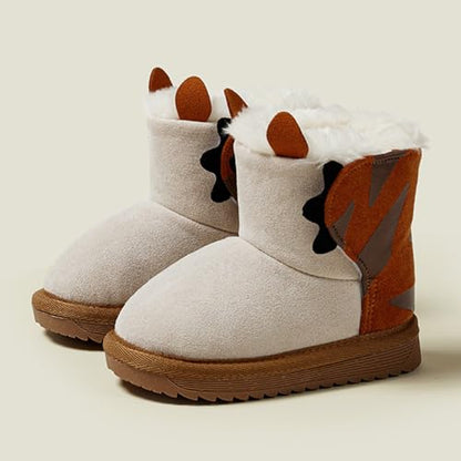 IWIHMIV Girl Toddler Winter Snow Boots