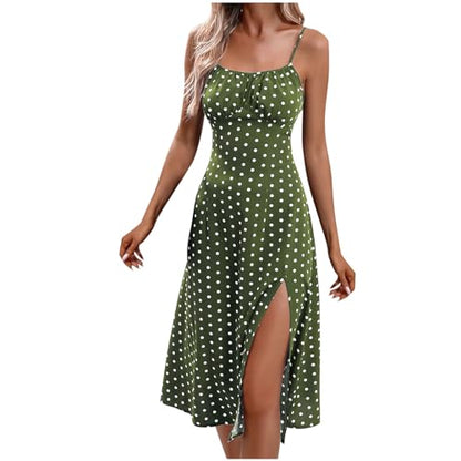 Dresses for Ladies Fall Summer Sleeveless Slip Off The Shoulder Flower Maxi Long Sexy Boho Slit Dresses Women 2025