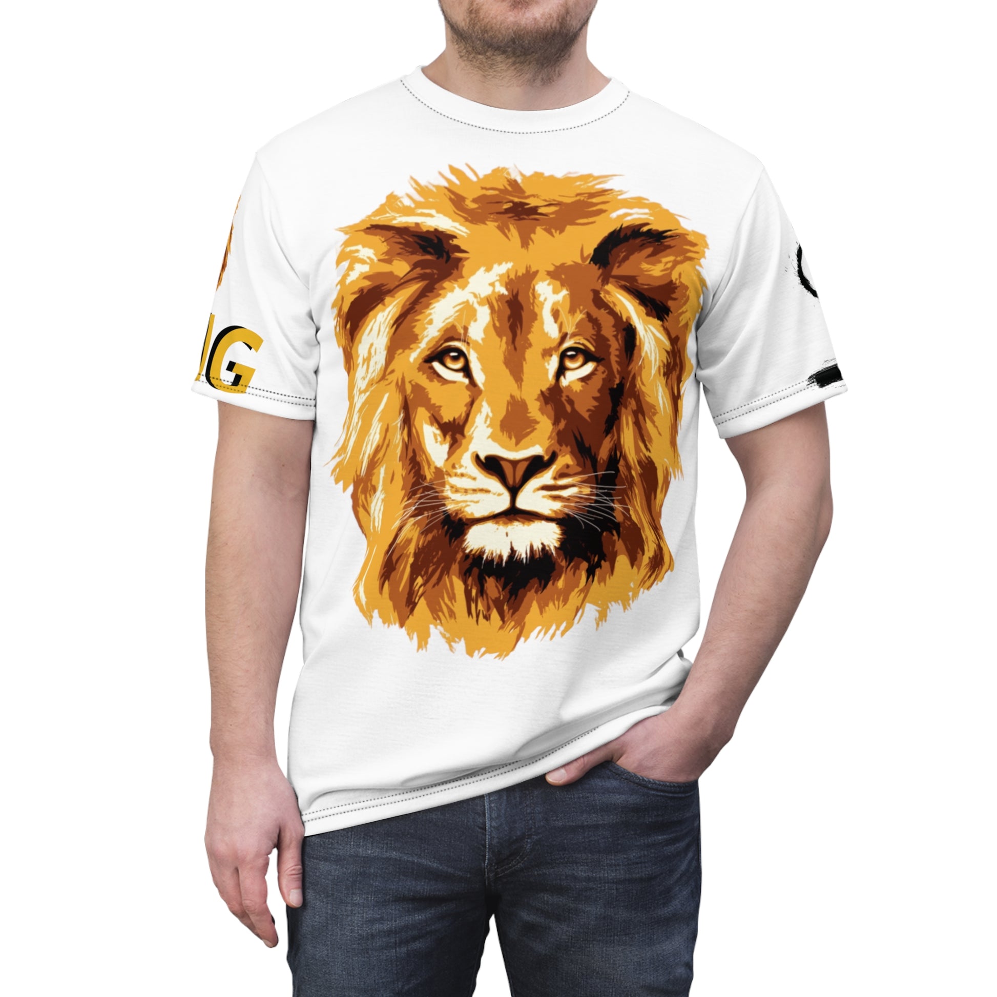 RG40 Collection LEO SEASON Unisex Cut & Sew Tee (AOP) Printify