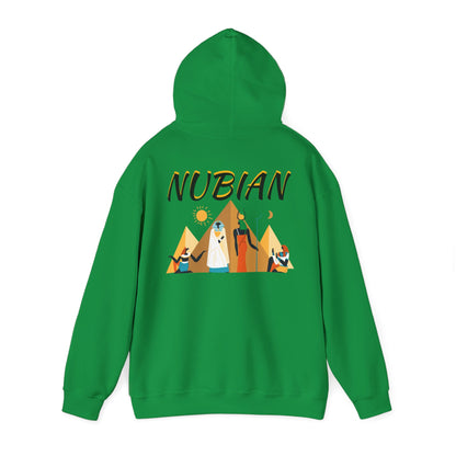 RG40 Collection Unisex Heavy Blend™ Nubian Hooded Sweatshirt Printify