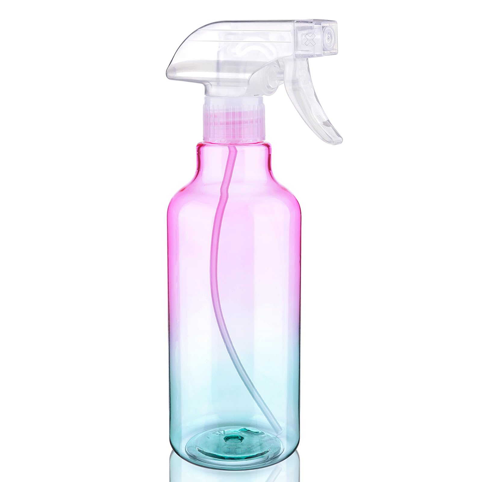 12 oz heavy-duty plastic spray bottles by Aura Restored, empty cleaning supplies with trigger spray nozzles.