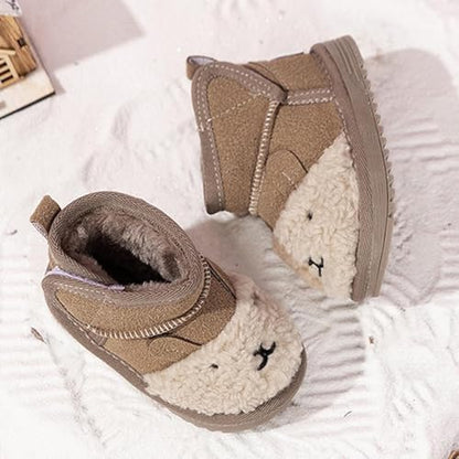 IWIHMIV Girl Toddler Winter Snow Boots