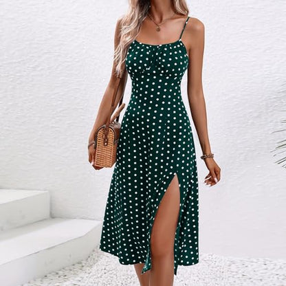 Dresses for Ladies Fall Summer Sleeveless Slip Off The Shoulder Flower Maxi Long Sexy Boho Slit Dresses Women 2025