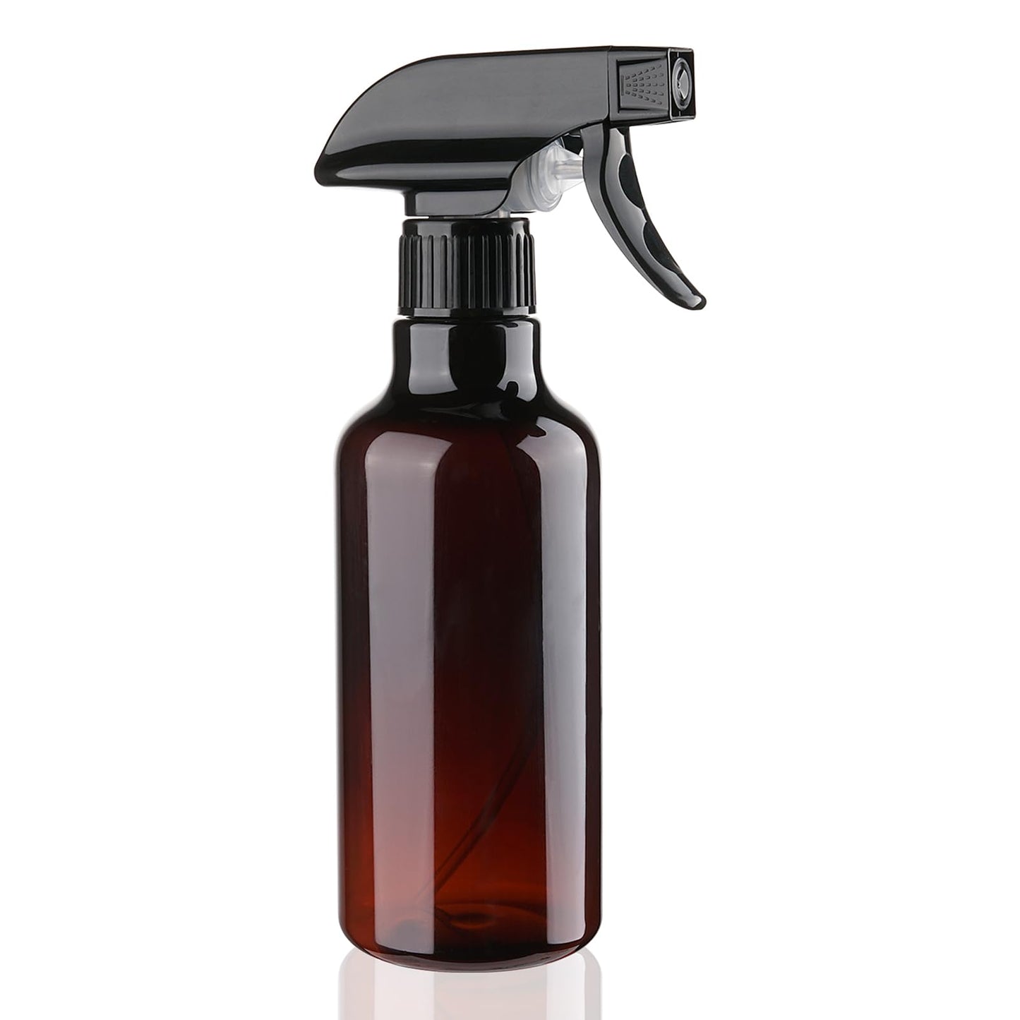 Aura Restored 12 oz heavy-duty plastic spray bottle for cleaning, with a trigger spray nozzle and clear container.