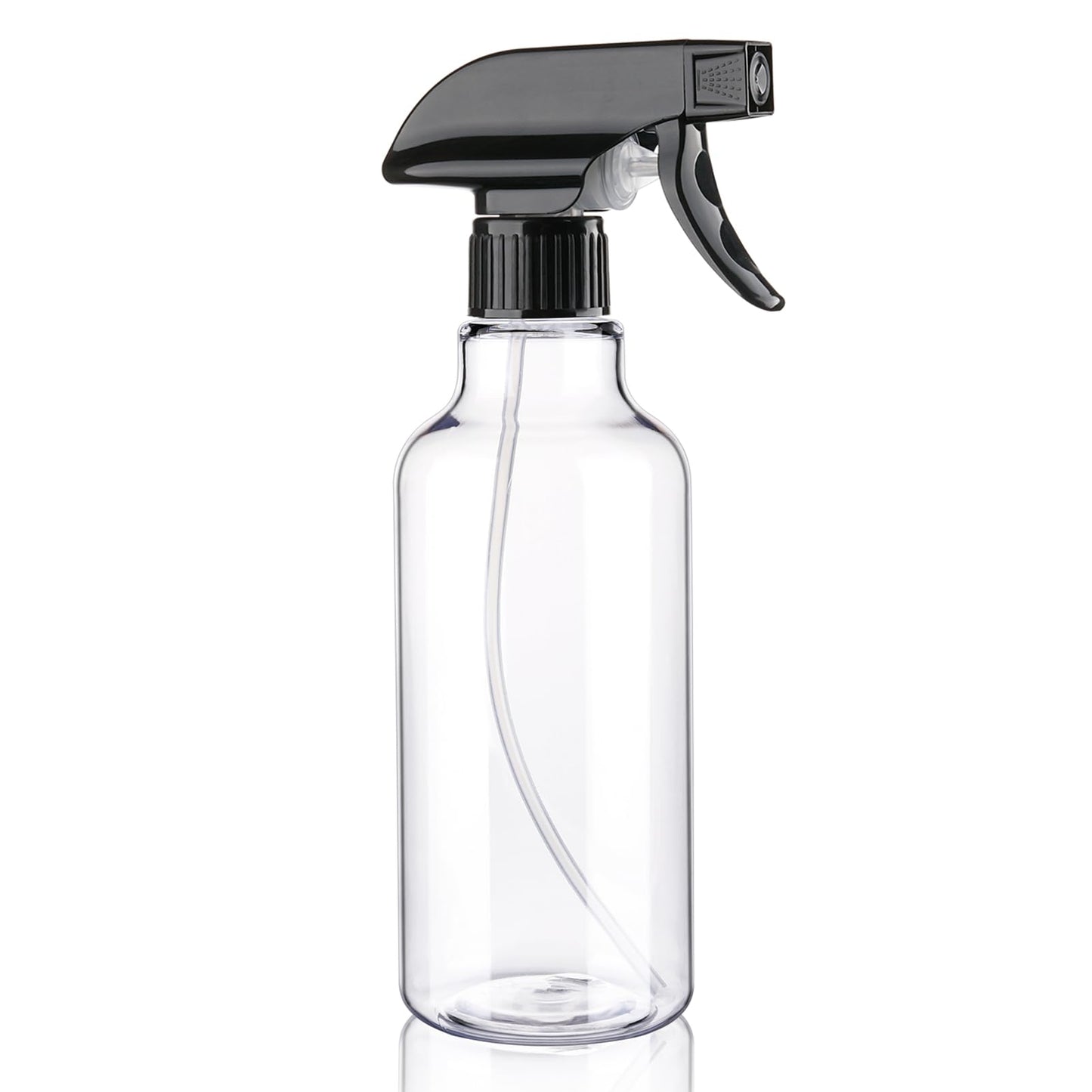 12 oz Aura Restored heavy-duty plastic spray bottles for cleaning, with adjustable nozzles and durable design.