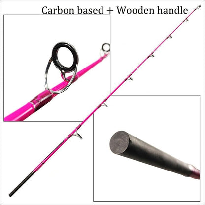 Two Section Sea Fishing Boat Poles Deep sea Gear