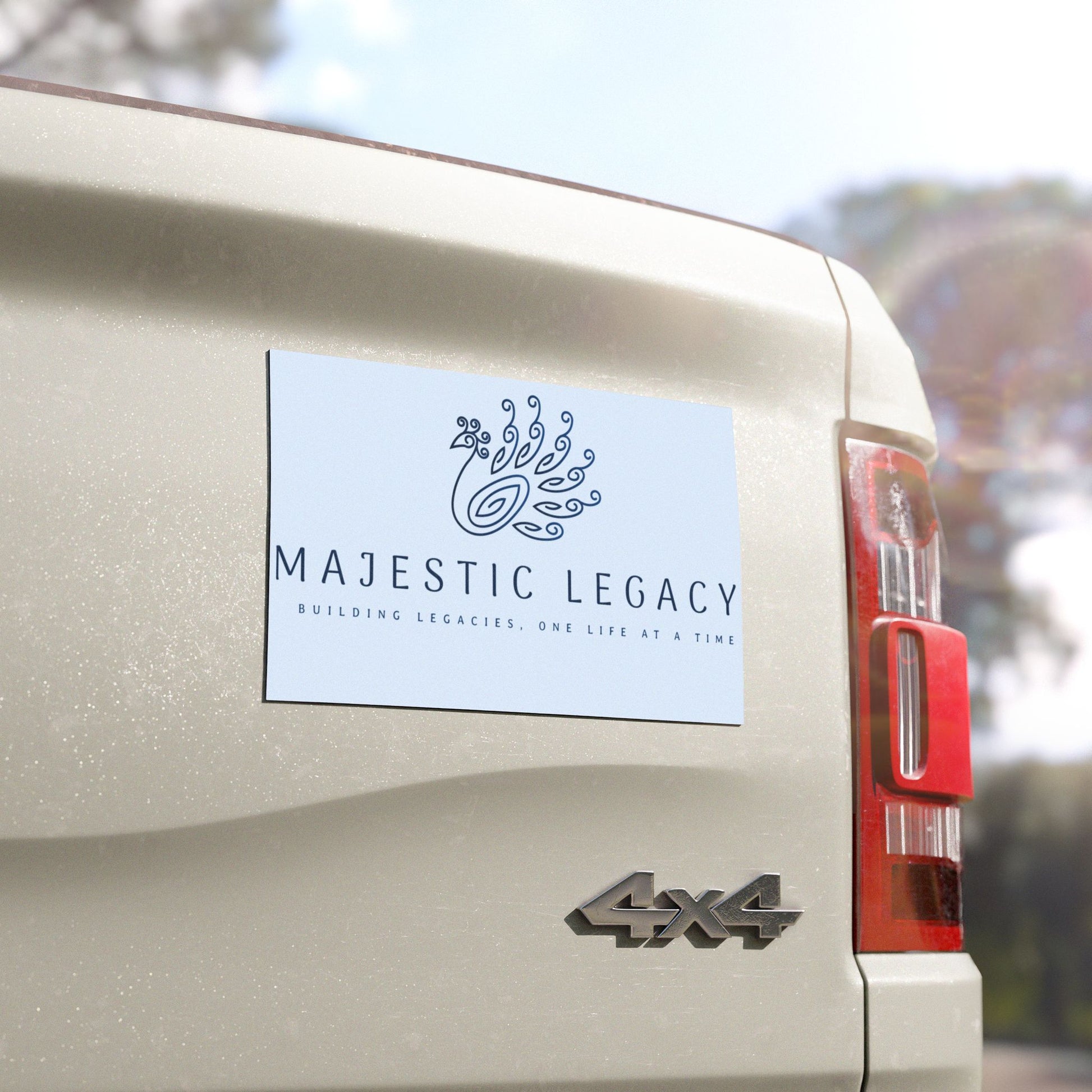 Majestic Legacy Car Magnets Printify