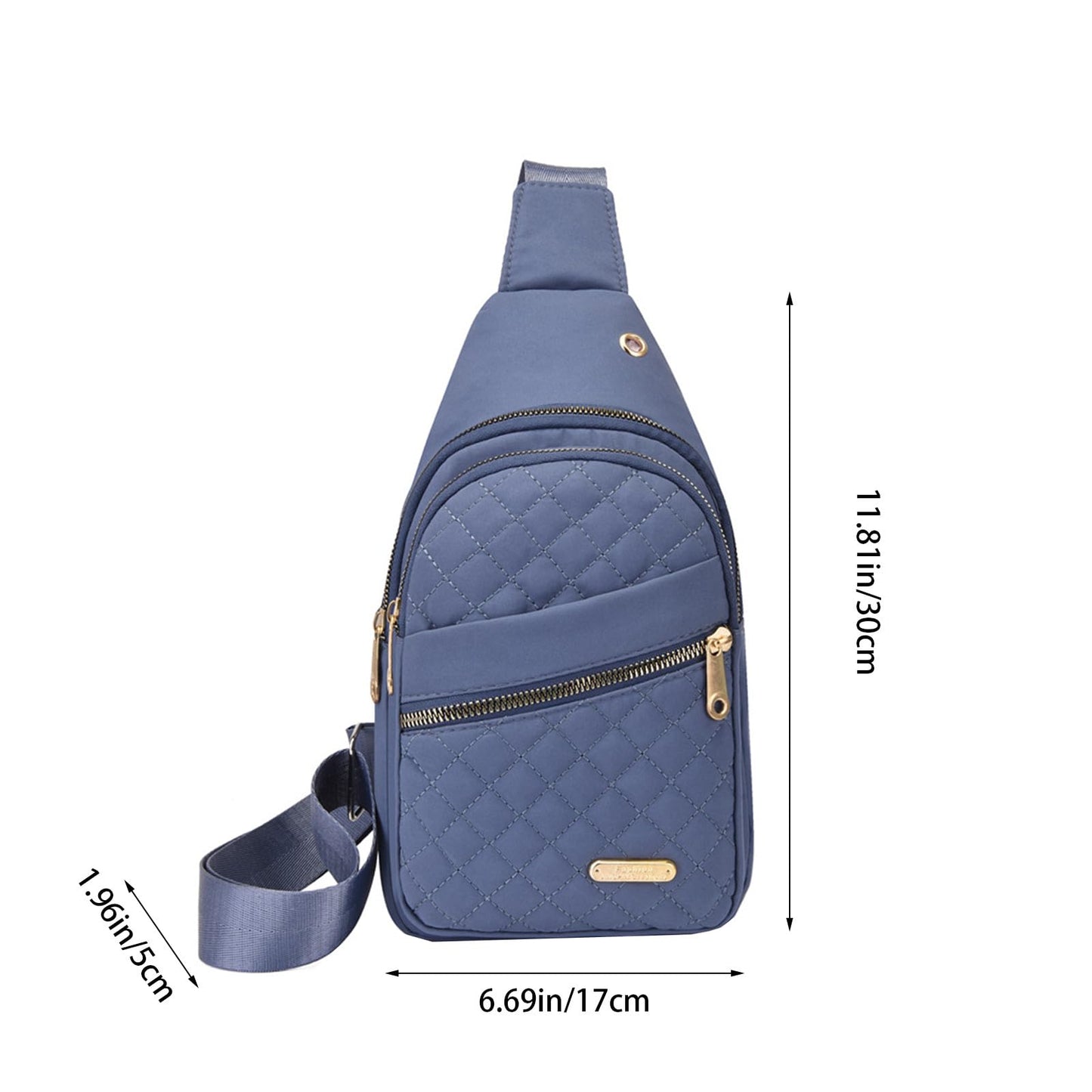 Gideon Collection Small Sling Bag for Women  - Multipurpose Crossbody Shoulder Bag, Sling Backpack Chest Daypack Prime of Deals
