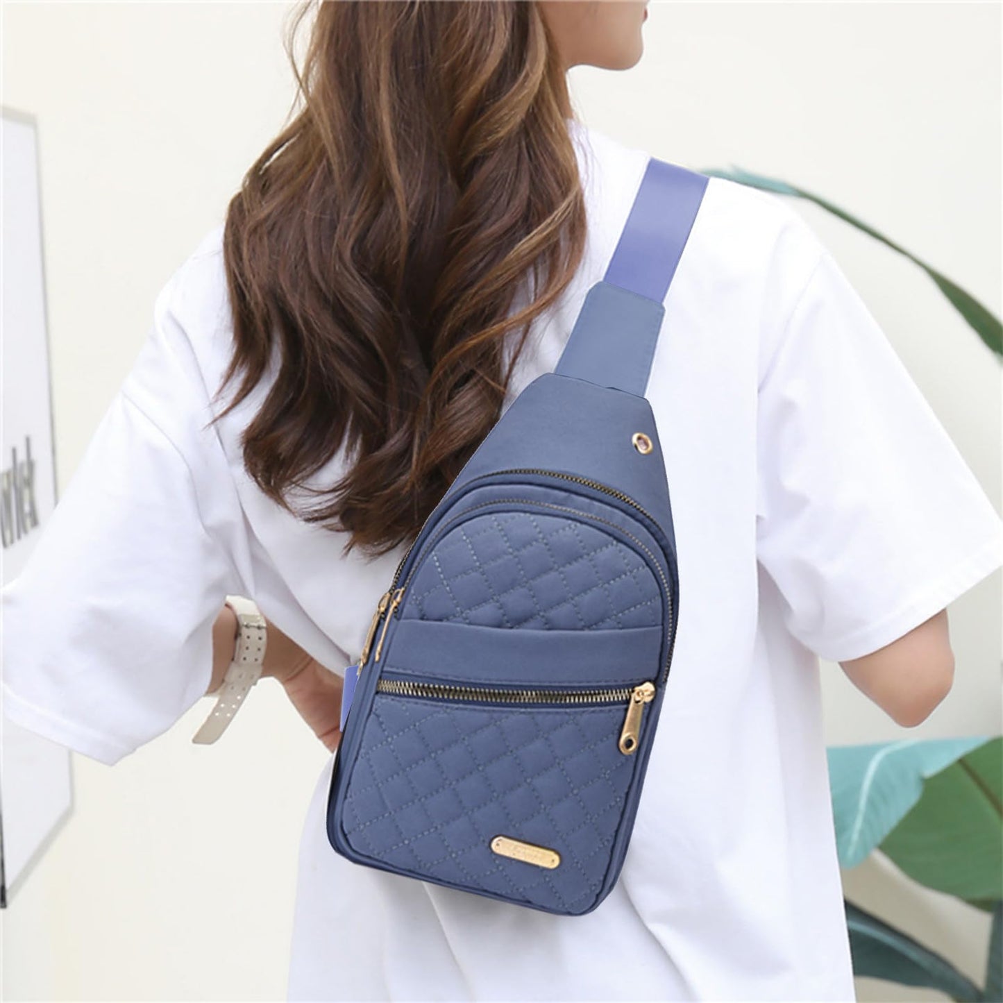 Gideon Collection Small Sling Bag for Women  - Multipurpose Crossbody Shoulder Bag, Sling Backpack Chest Daypack Prime of Deals