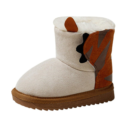 IWIHMIV Girl Toddler Winter Snow Boots