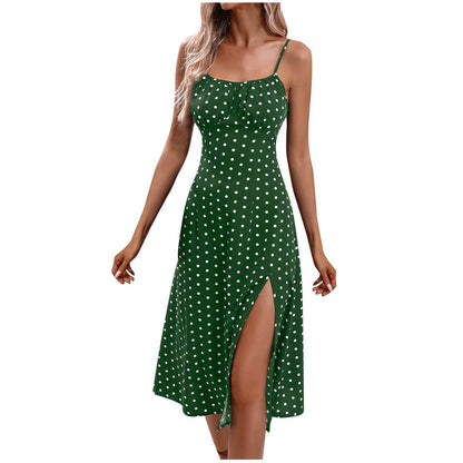 Dresses for Ladies Fall Summer Sleeveless Slip Off The Shoulder Flower Maxi Long Sexy Boho Slit Dresses Women 2025