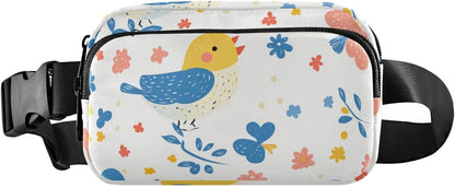 Large Capacity Fanny Pack, Parents' Day Beautiful Sunflower, Women Waist Packs,  Bum Bag Belt with Adjustable Strap