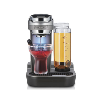 Bartesian Professional Cocktail Machine, 5 Premium Glass Bottles, 55306