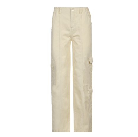 Cosmo Aura Cargo Solid Baggy Pants Aura Restored