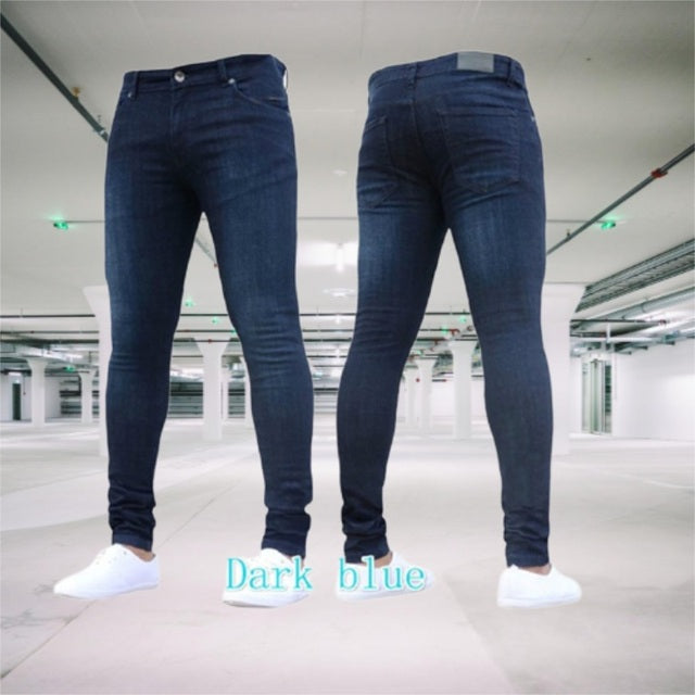 Guy Aura Zipper Stretch Jeans Aura Restored