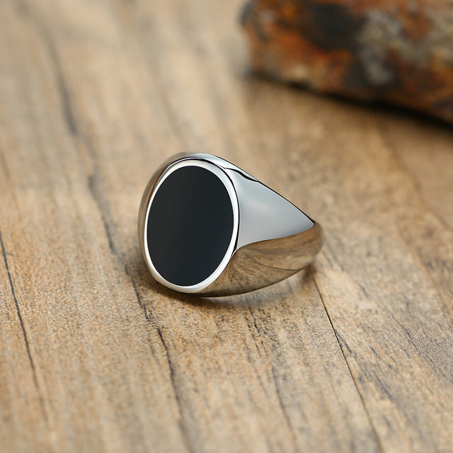 Aura Restored Signet Rings for Men Aura Restored