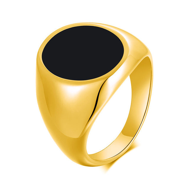 Aura Restored Signet Rings for Men Aura Restored