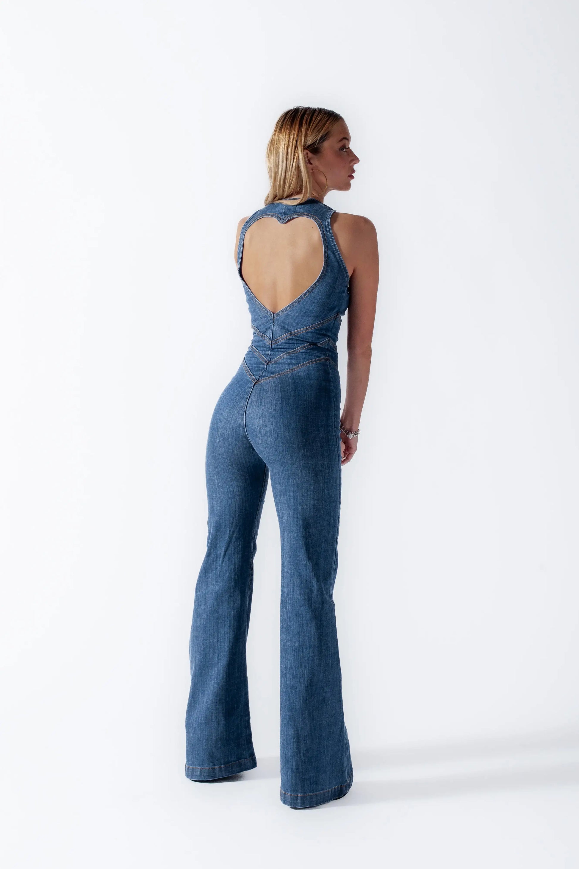 9DF Backless Heart Jumpsuit Aura Restored