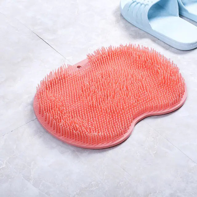 TAA Bath Mat Back Massage Silicone Brush Aura Restored