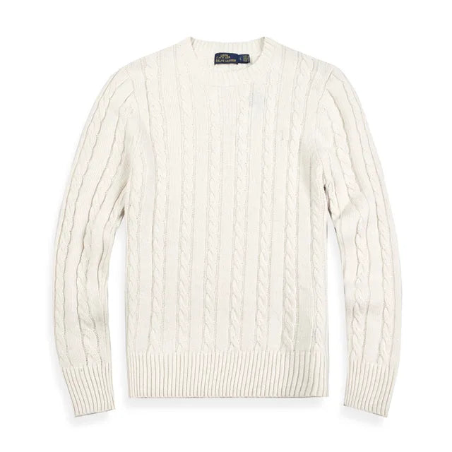 Guy Aura Men's Wool Casual Sweater Aura Restored