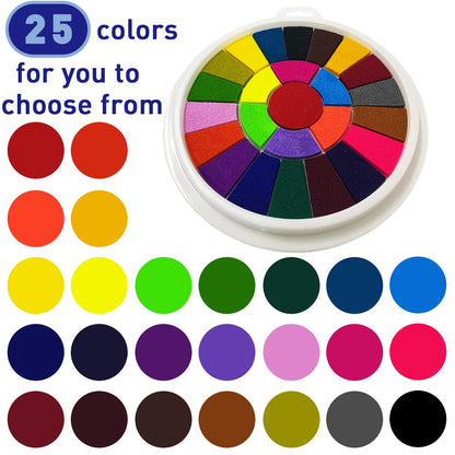36 Color Washable Finger Paint Set