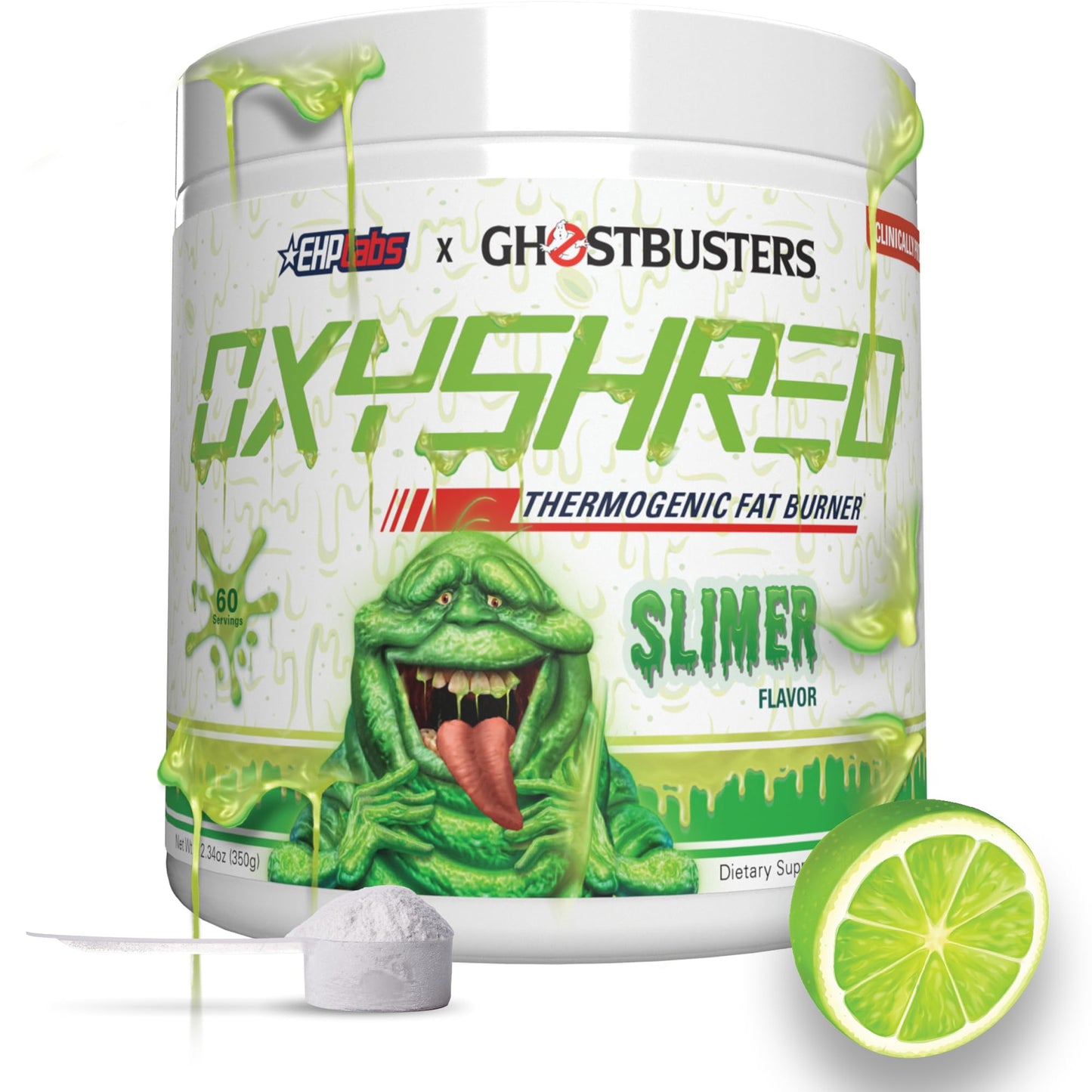 EHP Labs OxyShred Pre Workout Powder & Shredding Supplement - Preworkout Powder with L Glutamine & Acetyl L Carnitine, Energy Boost Drink - Passionfruit, 60 Servings