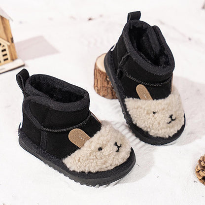 IWIHMIV Girl Toddler Winter Snow Boots