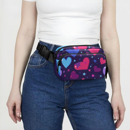 Large Capacity Fanny Pack, Parents' Day Beautiful Sunflower, Women Waist Packs,  Bum Bag Belt with Adjustable Strap