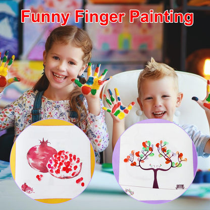 36 Color Washable Finger Paint Set
