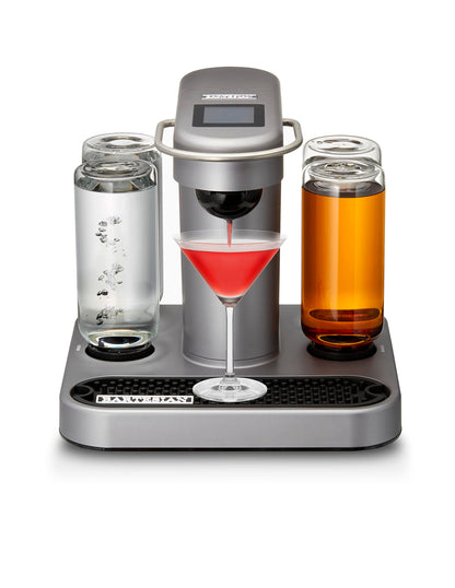 Bartesian Professional Cocktail Machine, 5 Premium Glass Bottles, 55306