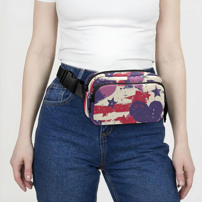 Large Capacity Fanny Pack, Parents' Day Beautiful Sunflower, Women Waist Packs,  Bum Bag Belt with Adjustable Strap