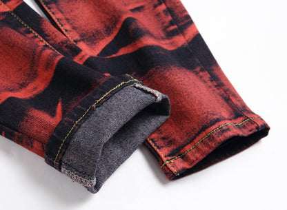 Boy's Skinny Fit Stretch Fashion Jeans Pants