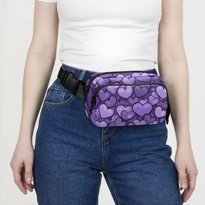 Large Capacity Fanny Pack, Parents' Day Beautiful Sunflower, Women Waist Packs,  Bum Bag Belt with Adjustable Strap