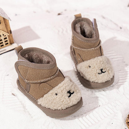 IWIHMIV Girl Toddler Winter Snow Boots