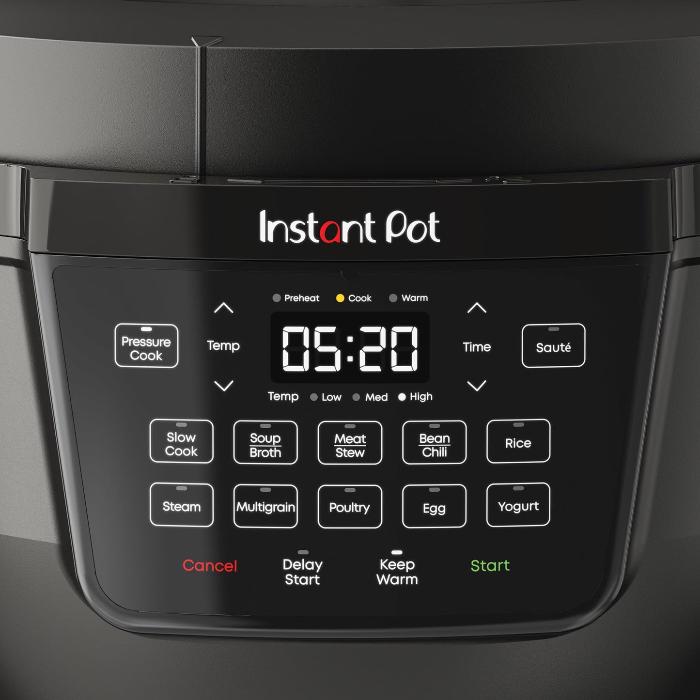 Instant Pot Duo 7-in-1 Mini Electric Pressure Cooker, Slow Rice Cooker, Steamer, Sauté, Yogurt Maker, Warmer & Sterilizer, Includes Free App with over 1900 Recipes, Stainless Steel, 3 Quart