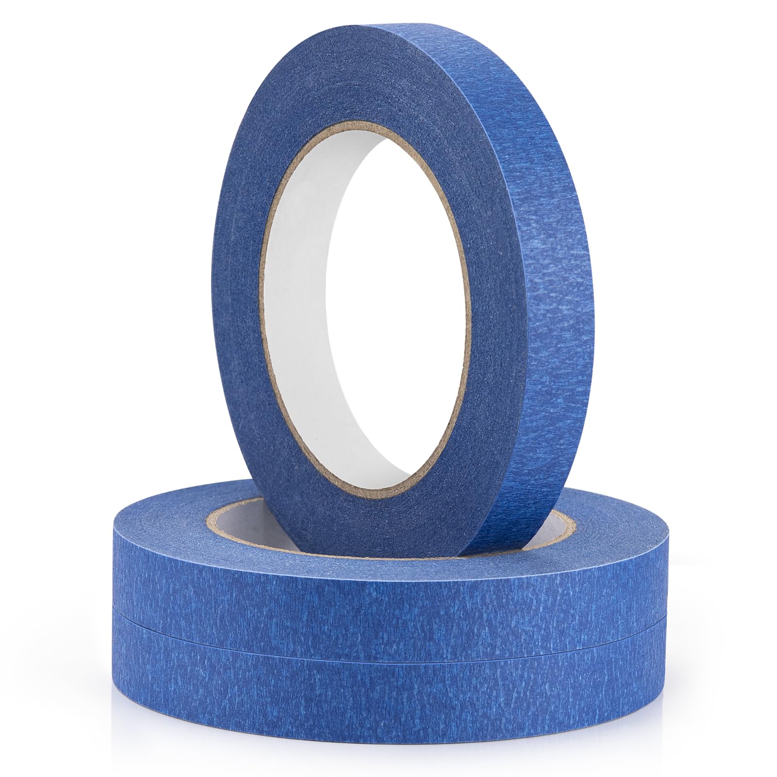 Aura Restored KICNIC white painter tape, 0.7 inch by 60 yard roll, perfect for craft and painting projects.
