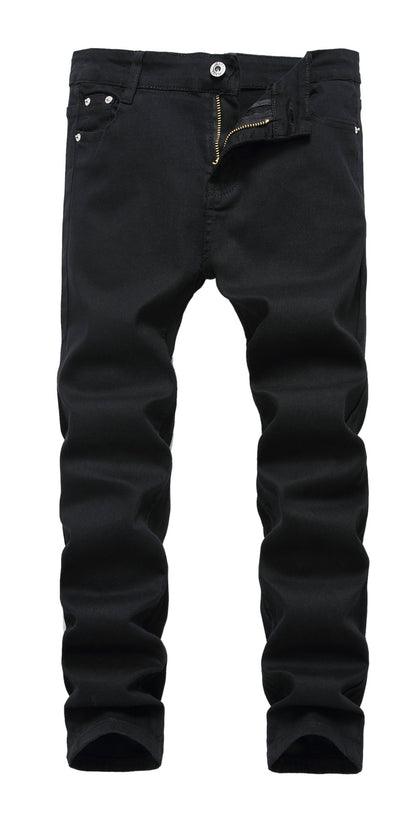 Boy's Skinny Fit Stretch Fashion Jeans Pants