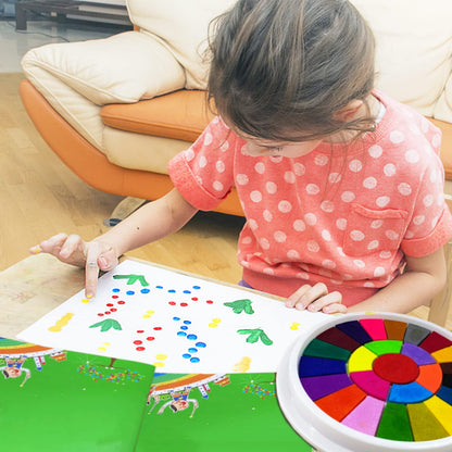 36 Color Washable Finger Paint Set
