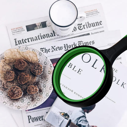 Magnifying Glass, 10X Handheld Reading Magnifier